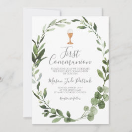 First Communion Inbjudningar