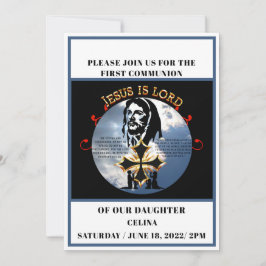 First Communion Inbjudningar