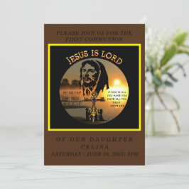 First Communion Inbjudningar