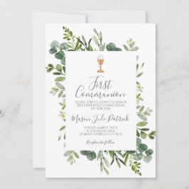 First Communion Inbjudningar