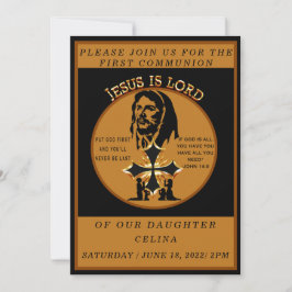 First Communion Inbjudningar