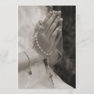 First Communion Inbjudningar