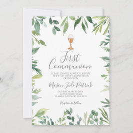 First Communion Inbjudningar