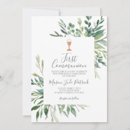 First Communion Inbjudningar