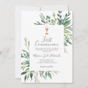 First Communion Inbjudningar