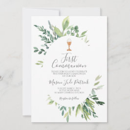 First Communion Inbjudningar