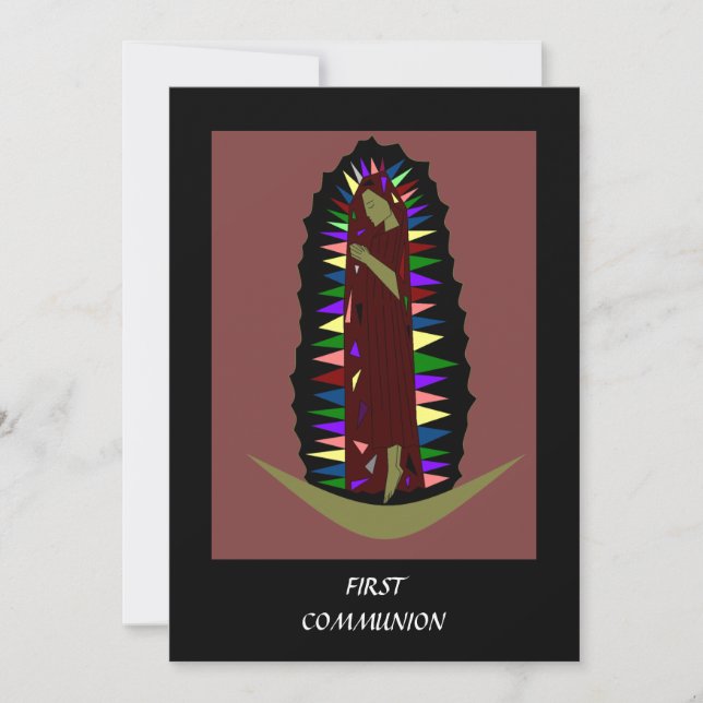 first communion inbjudningar (Framsida)