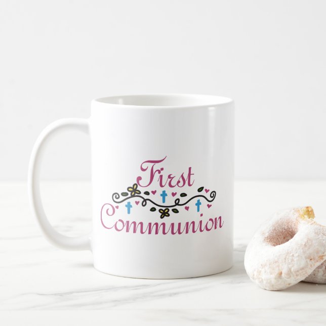 First Communion Kaffemugg (Med munk)