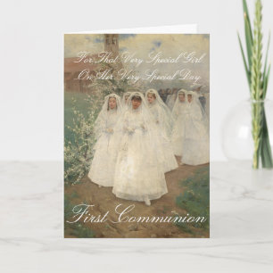 first communion kort