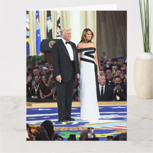 First Couple Donald and Melania Trump Kort