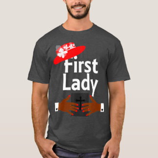 First Dam Pastors Maka Christian Religiösa Red T Shirt