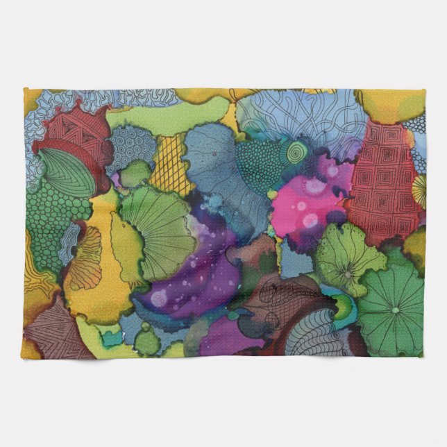 First Doodle Kitchen Towel Kökshandduk (Horisontell)
