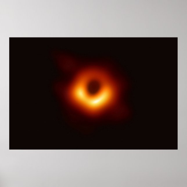 First Ever Image of a Black Hole 8K Resolution Poster (Framsidan)