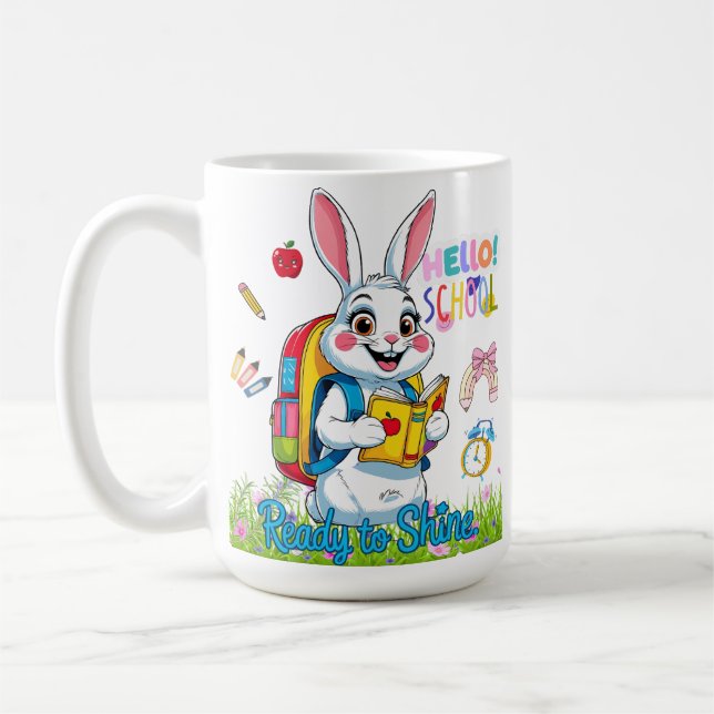 First Grade Fuel – Ready to Shine! Kaffemugg (Vänster)