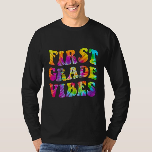 First Grade Vibes Back To School 1 T Shirt (Framsida)