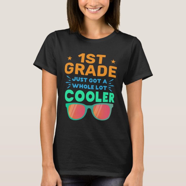 First grader outfit back to school  for 1st grade t shirt (Framsida)
