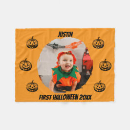 First Halloween Photo Fleecefilt