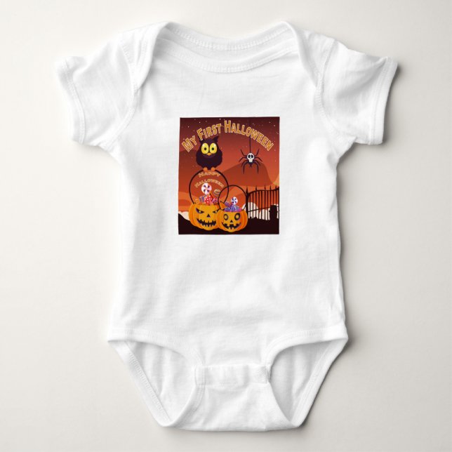 First Halloween T Shirt (Framsida)