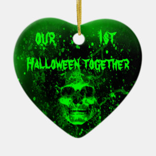 First Halloween tillsammans Julgransprydnad Keramik