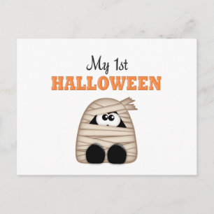 First Halloween Vykort