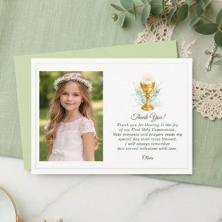 First Holy Communion Photo Elegant Tack Kort