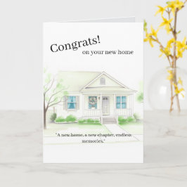 First Home Purchase Card  Kort