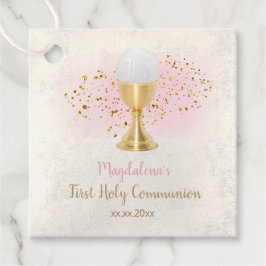 First Hoy Communion Gåvor Etiketter
