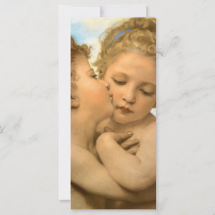 First Kiss (ängeldetalj) av Bouguereau