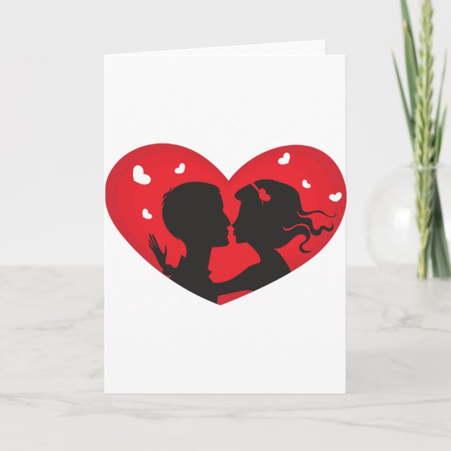 First Kiss Helgkort (Framsida)