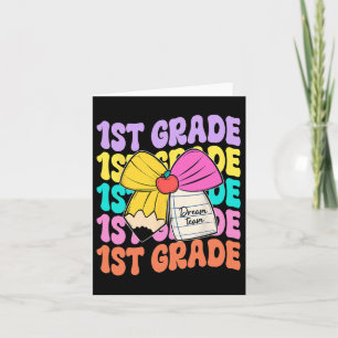 First Klass Dream Team Pencil Bow Back to school 1 Kort
