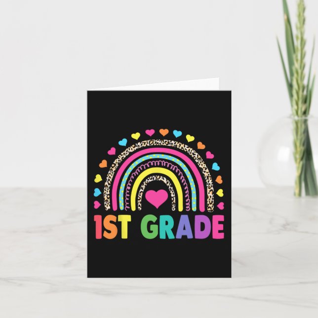 First Klass Rainbow Girls Boys Teacher Team 1 GR Kort (Framsida)
