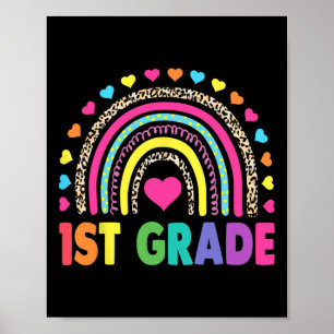 First Klass Rainbow Girls Boys Teacher Team 1 GR Poster