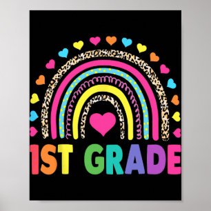 First Klass Rainbow Girls Boys Teacher Team 1 GR Poster