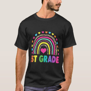 First Klass Rainbow Girls Boys Teacher Team 1 GR T Shirt