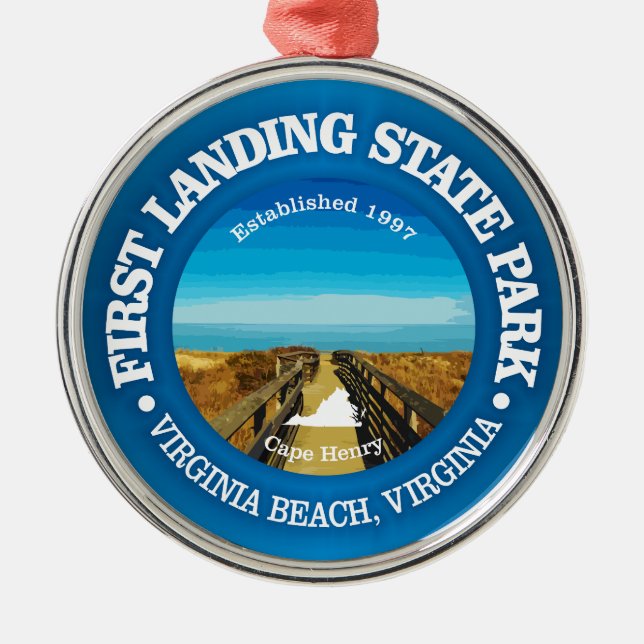 First Landing SP Julgransprydnad Metall (Framsidan)