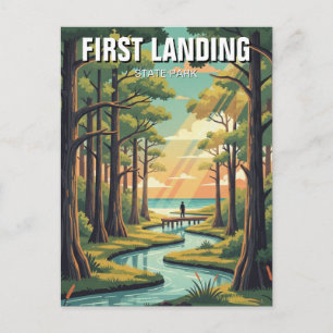 First Landing State Park Virginia Resa Vykort