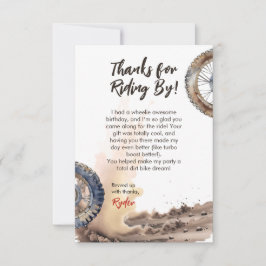 First Lap Little Racer Birthday Tack Kort