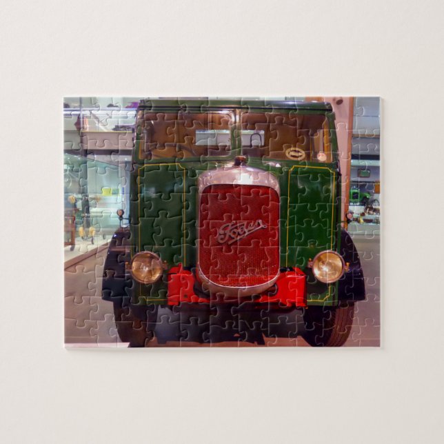 First Lastbil Jigszle Puzzle Pussel (Horisontell)