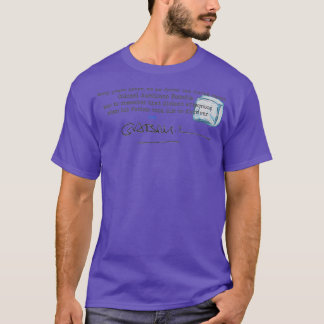 First line of One Hundred Years of Solitude T Shirt