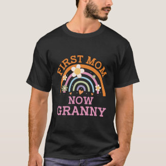 First Mamma Now Granny Mors dag Grandma Parma T Shirt