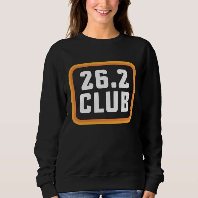 First Marathon Runner Running 26 2 Club Marathoner T Shirt (Framsida)