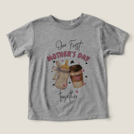 First Mors dag Shirt 2025/Rosa Matching Outfit T