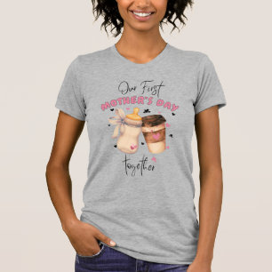 First Mors dag Shirt 2025/Rosa Matching Outfit T