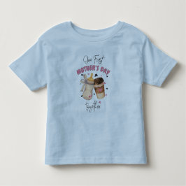 First Mors dag Shirt 2025/Rosa Matching Outfit T