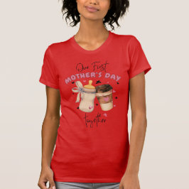 First Mors dag Shirt 2025/Rosa Matching Outfit T