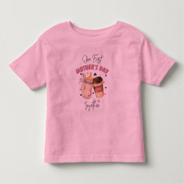 First Mors dag Shirt 2025/Rosa Matching Outfit T