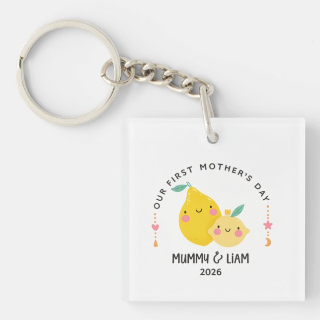First Mother’s Day 2026 Cute Lemon Mom & Baby  (Framsidan)