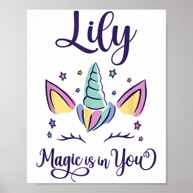 First Name Lily D Lily  Poster (Framsidan)