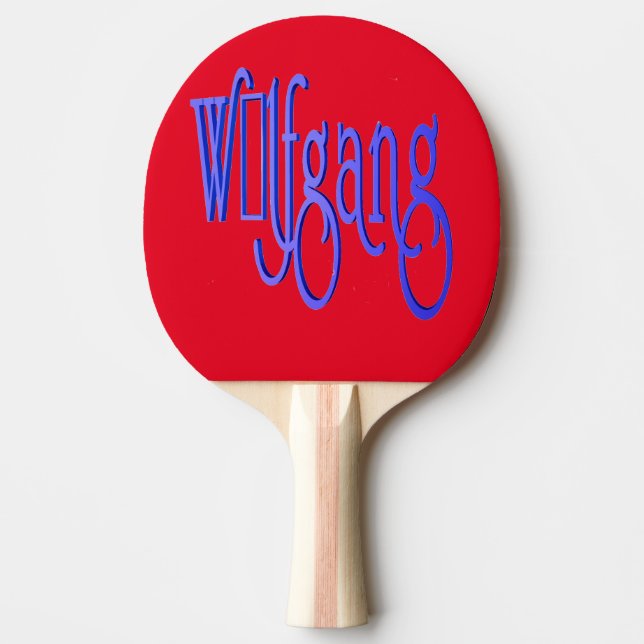 First name Wolfgang Pingisracket (Framsidan)