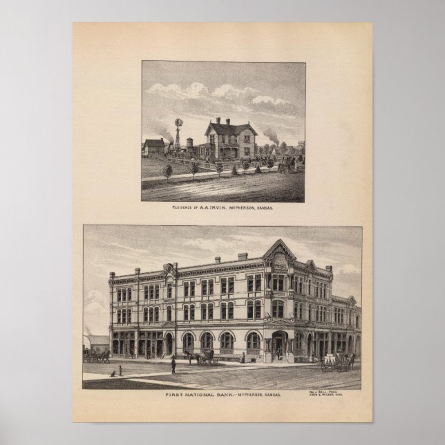 First National Bank, Kansas Poster (Framsidan)